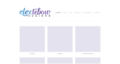 Desktop Screenshot of alextebow.com