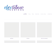 Tablet Screenshot of alextebow.com